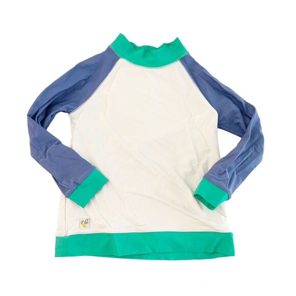 Wildflowers Raglan Swim Rash Guard - Picture 1 of 5